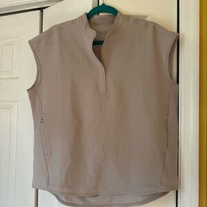 Figs Women's Tan Sleeveless Top